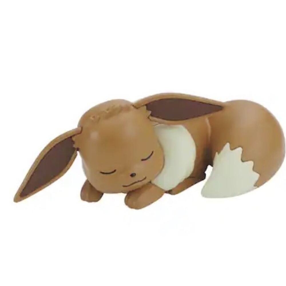 Pokémon Eevee Good Night Friends, Sleeping Together Mini Figurine Brand New